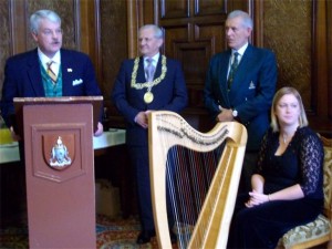 The Clan Currie harp scholarship was established in 2009